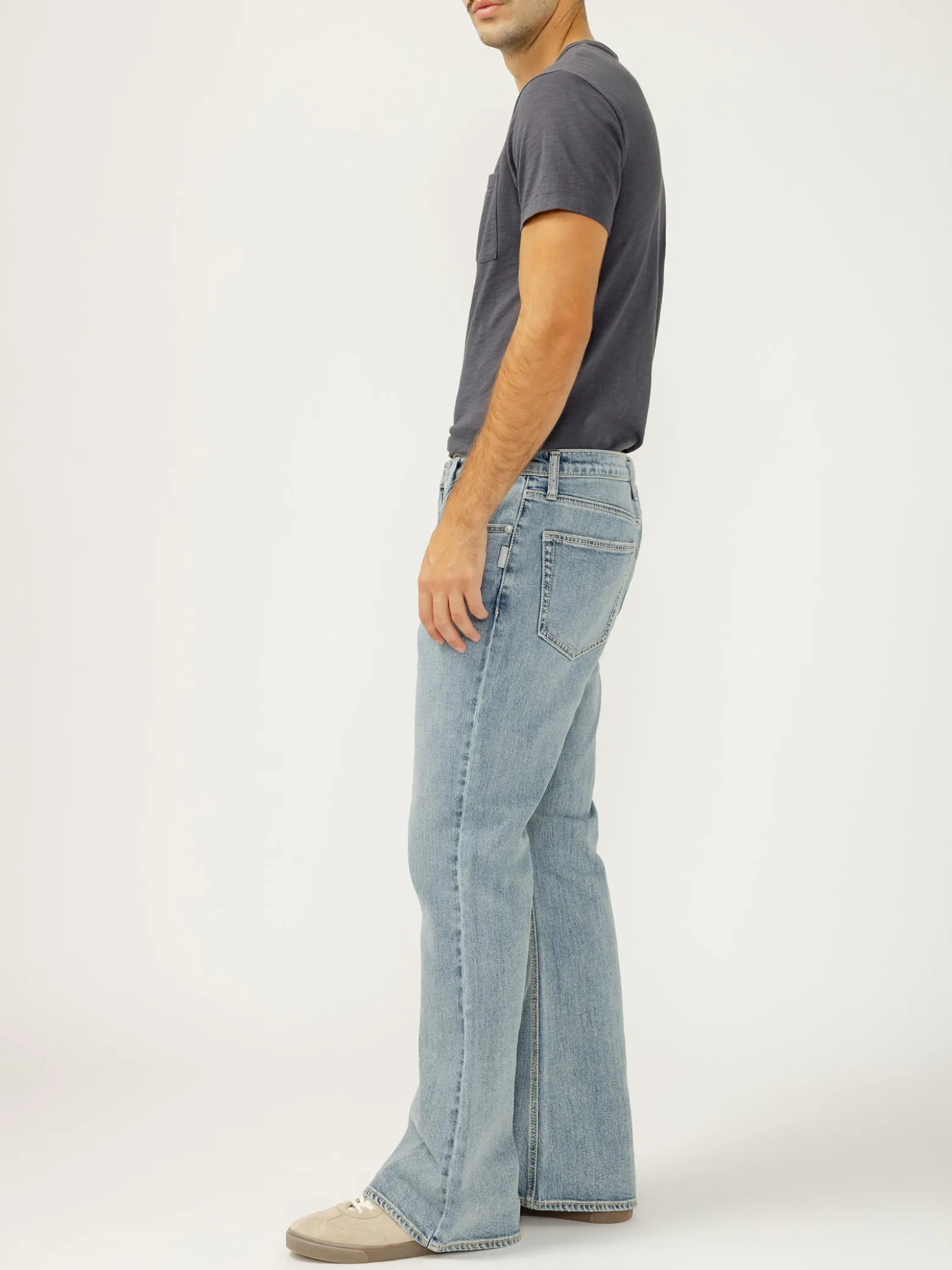 Jack Relaxed Fit Wide Bootcut Jeans