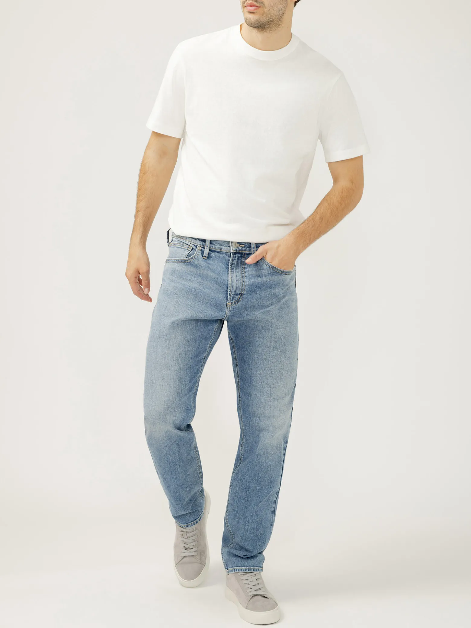Machray Classic Fit Slim Straight Leg Jeans