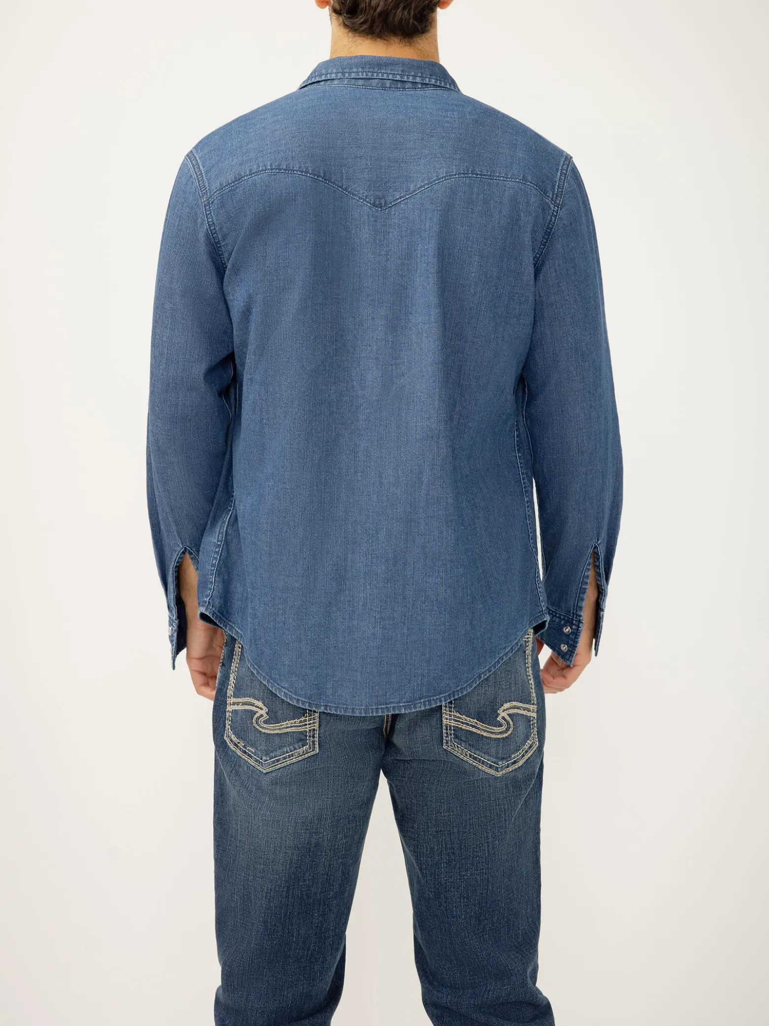 Men's Denim Western Shirt