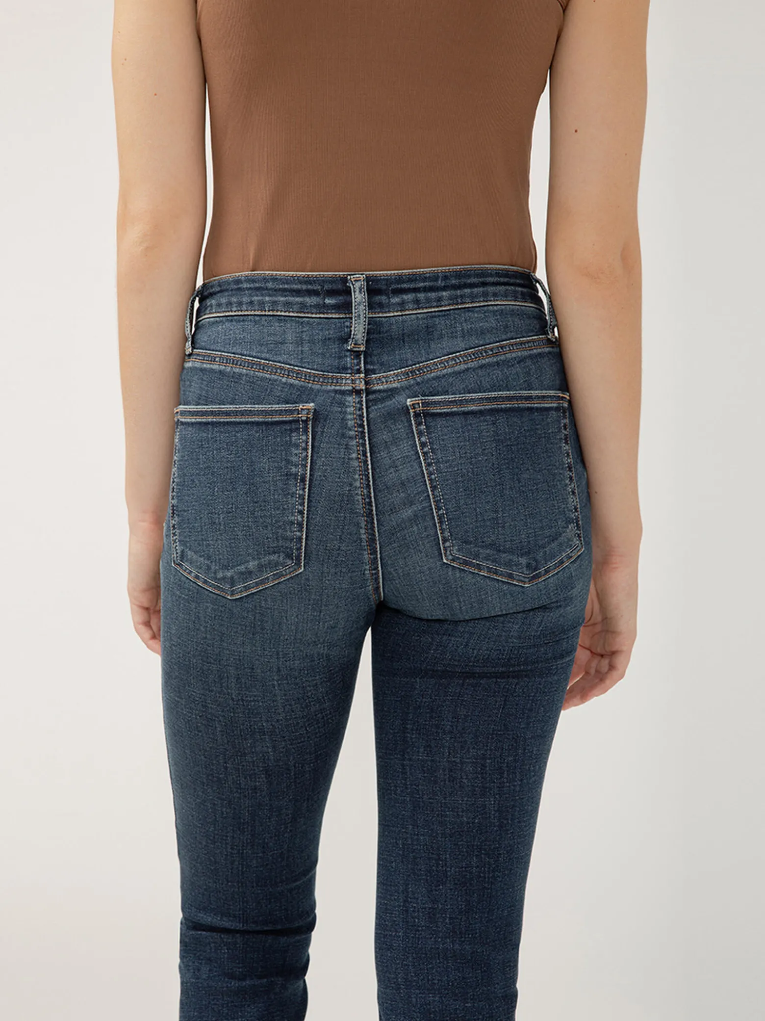 Most Wanted Mid Rise Ankle Straight Jeans