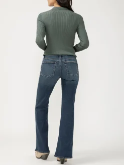 Most Wanted Mid Rise Flare Leg Jeans