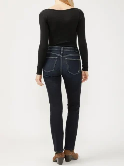 Most Wanted Mid Rise Straight Leg Jeans