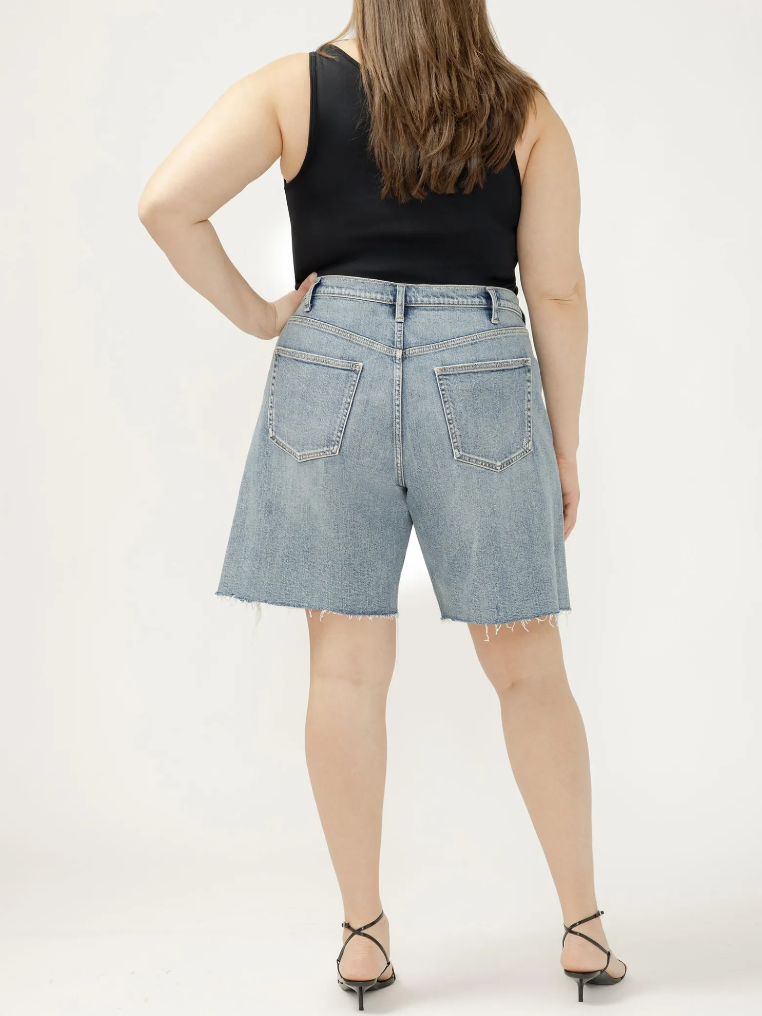 Relaxed Bermuda Shorts Plus Size