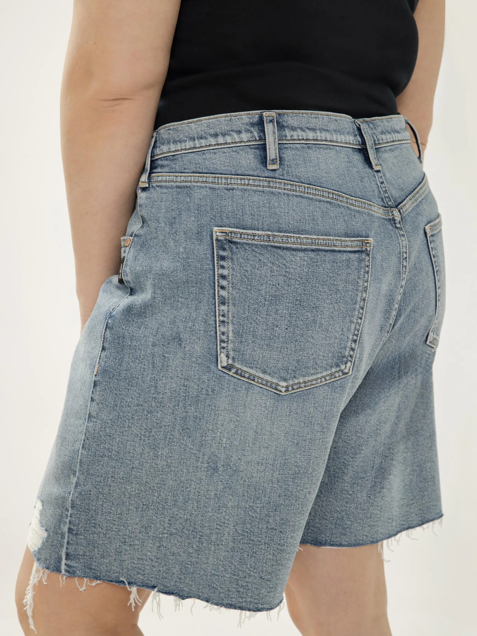 Relaxed Bermuda Shorts Plus Size