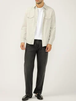 Relaxed Fit Straight Leg Jeans