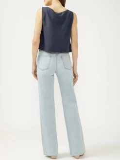90s Mid Rise Baggy Bootcut Jeans