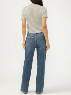 90s Mid Rise Baggy Bootcut Jeans
