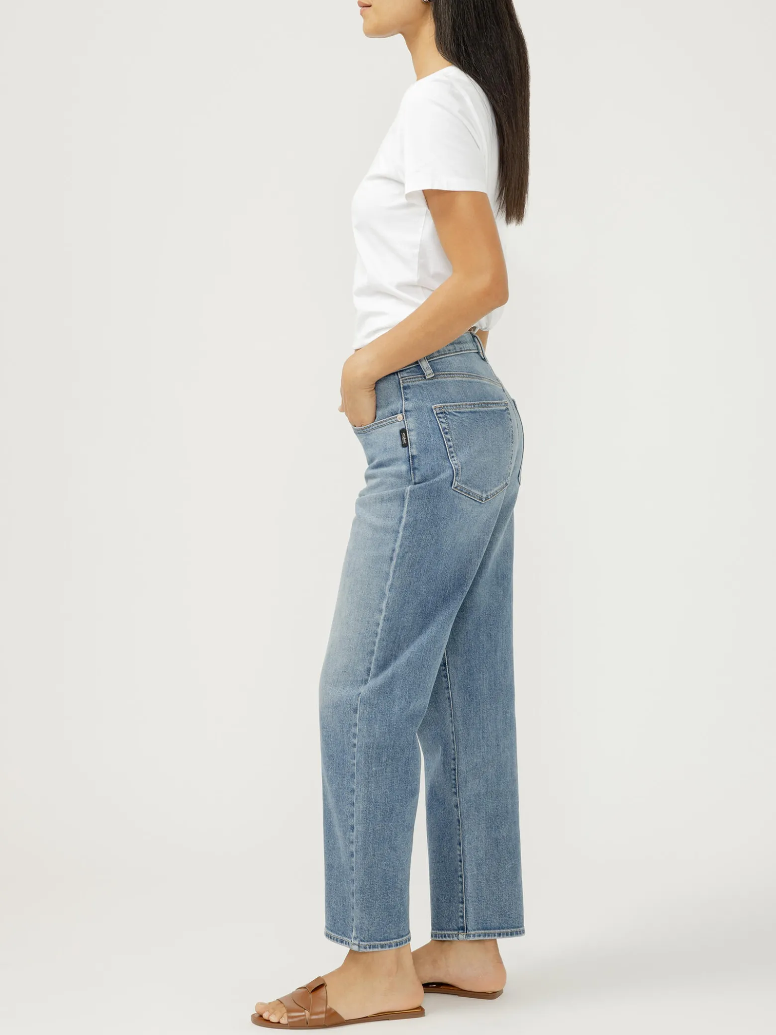 90s Relaxed Straight Leg Ankle Jeans