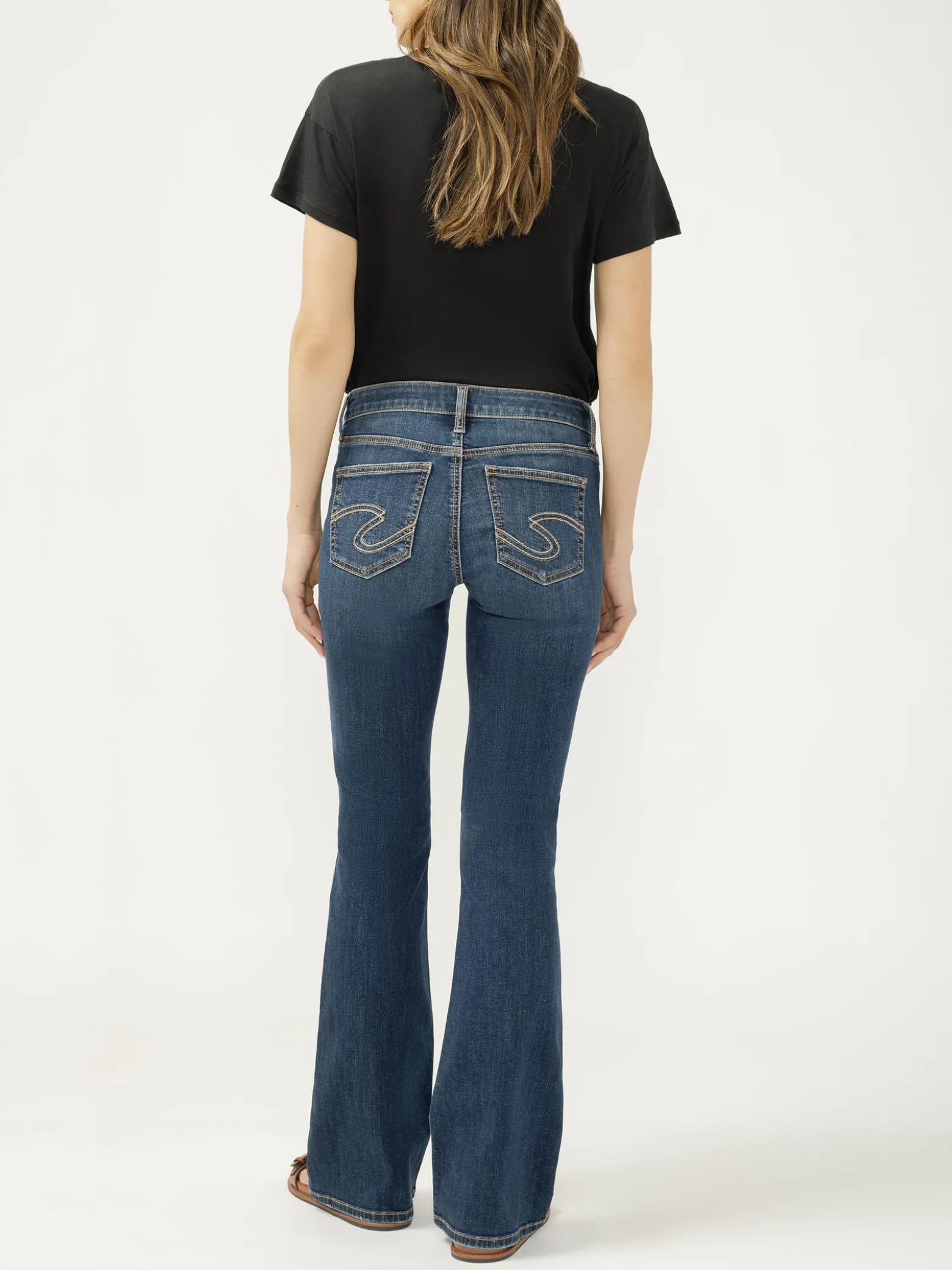Suki Mid Rise Bootcut Jeans