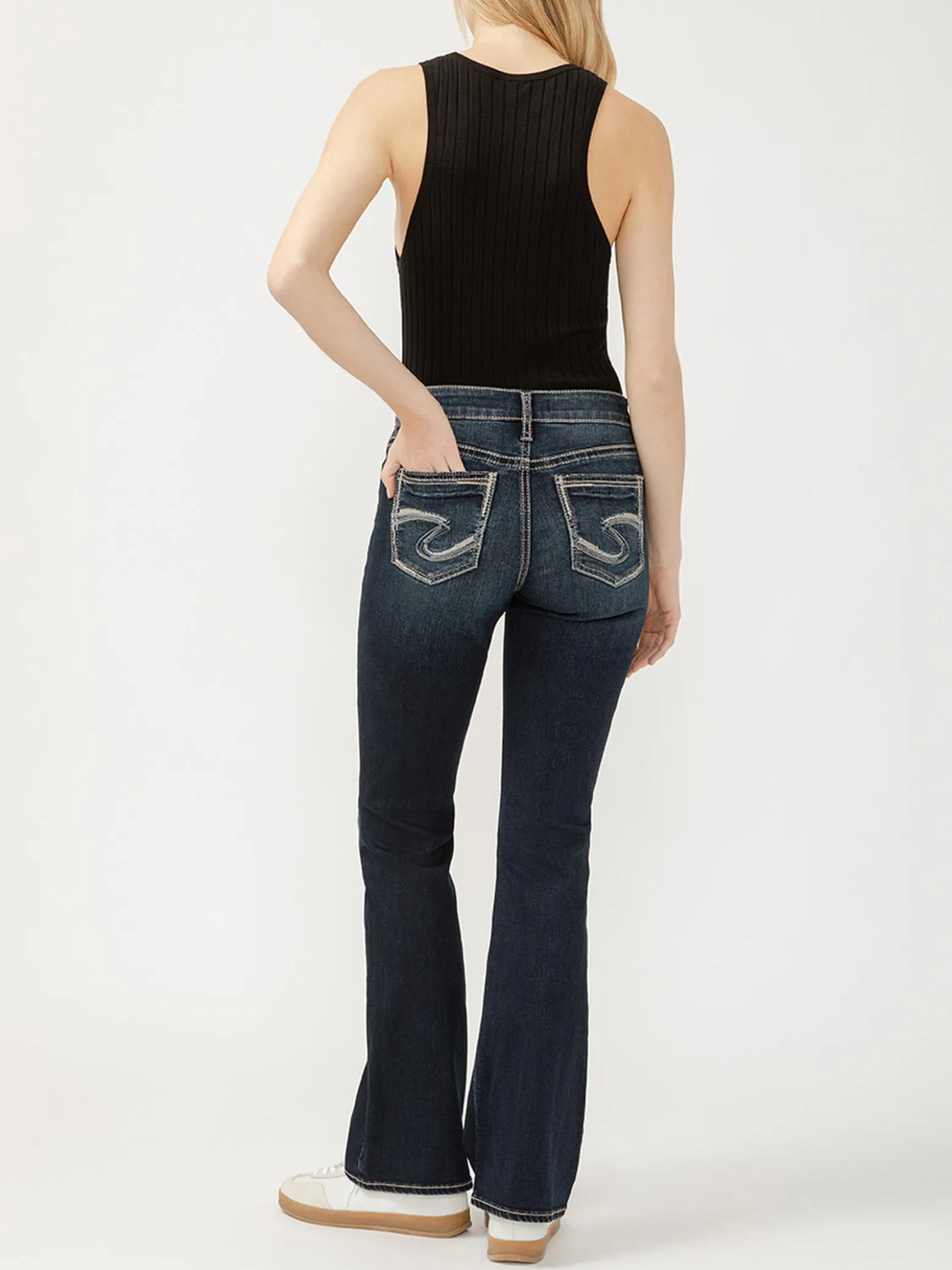 Suki Mid Rise Bootcut Jeans