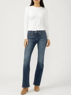 Suki Mid Rise Bootcut Jeans