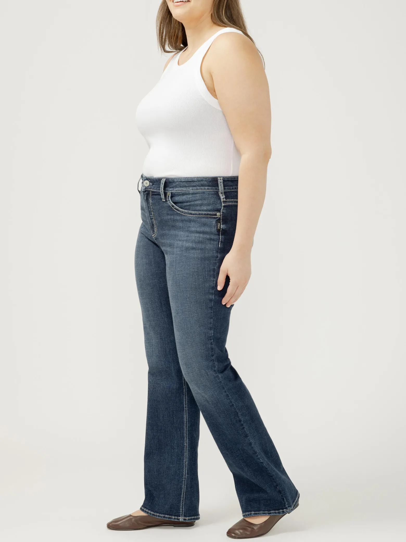 Suki Mid Rise Bootcut Jeans