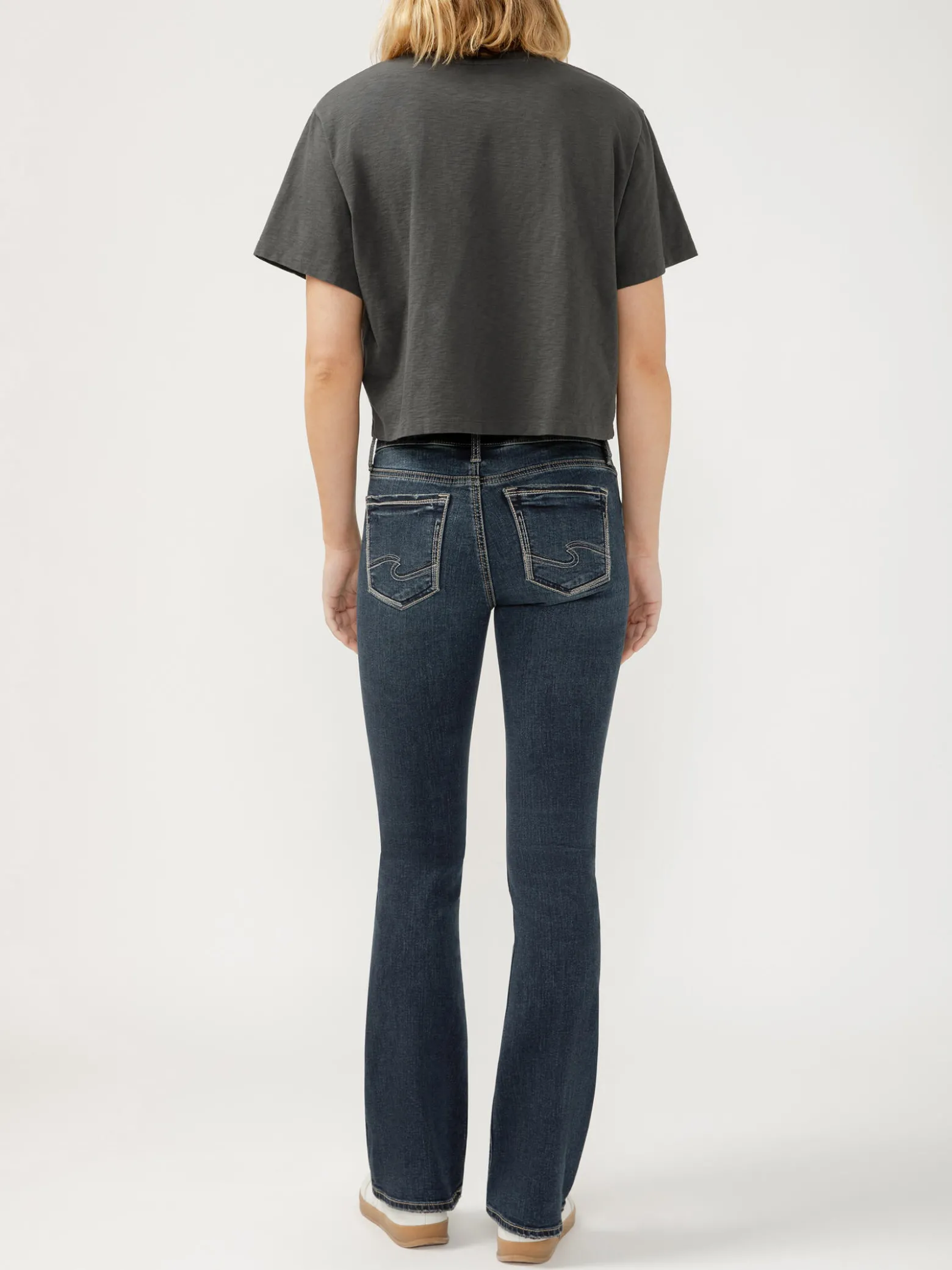 Suki Mid Rise Bootcut Jeans