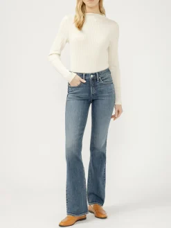 Suki Mid Rise Bootcut Jeans