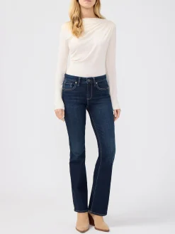 Suki Mid Rise Bootcut Luxe Stretch Jeans