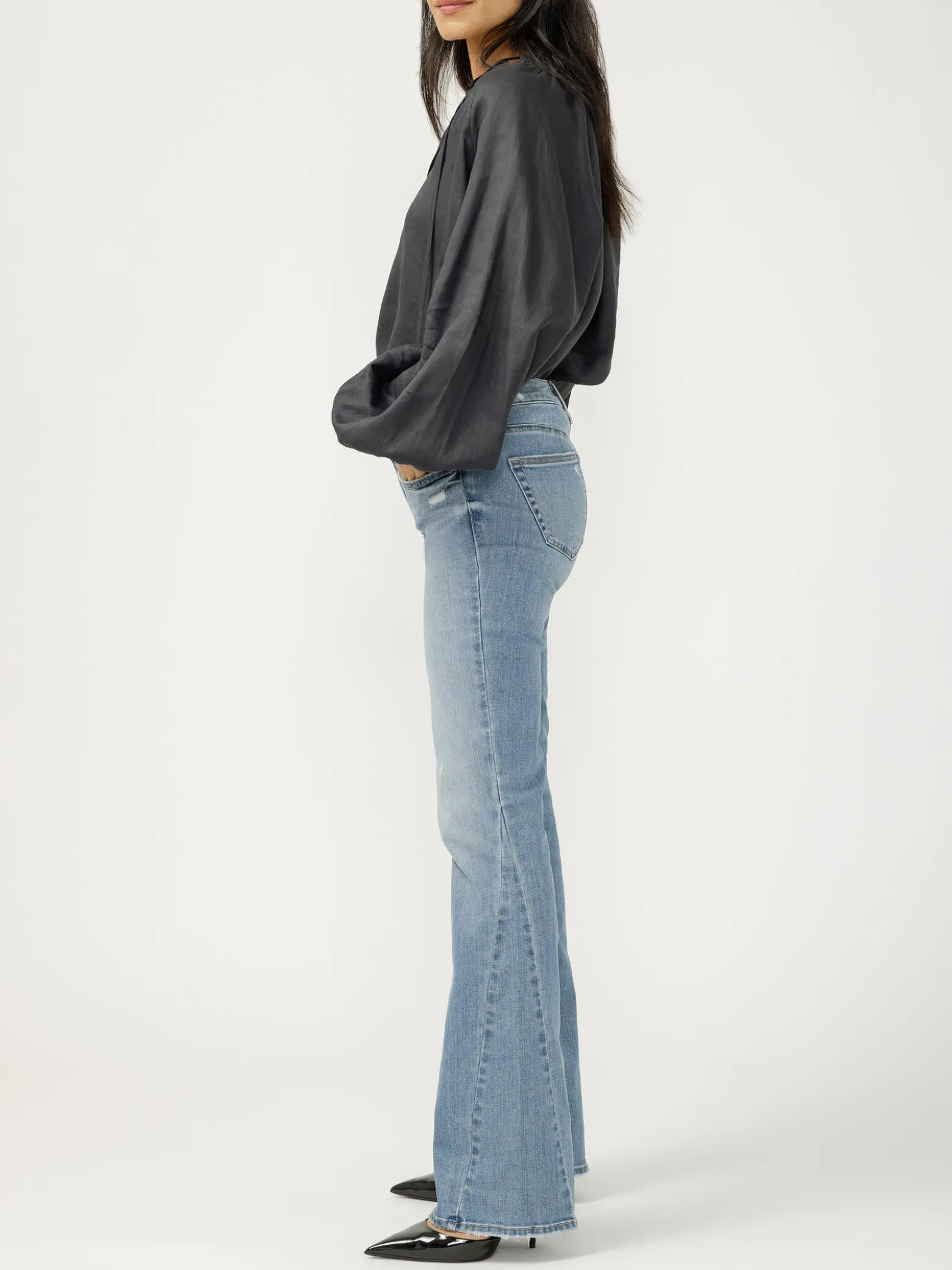 Suki Mid Rise Bootcut Luxe Stretch Jeans