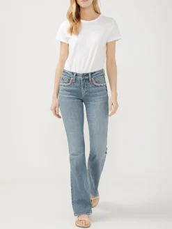 Suki Mid Rise Bootcut Luxe Stretch Americana Jeans