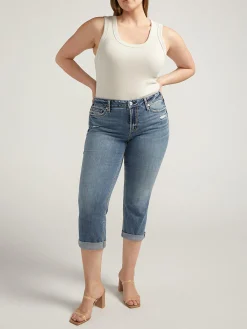 Suki Mid Rise Capri Plus Size