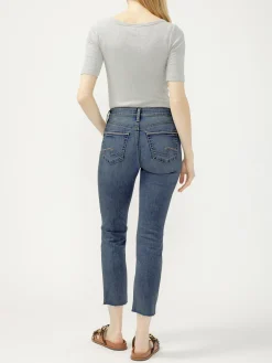 Suki Mid Rise Cropped Skinny Jeans