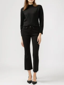 Suki Mid Rise Kick Flare Luxe Stretch Jeans