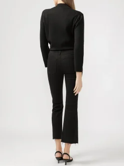 Suki Mid Rise Kick Flare Luxe Stretch Jeans