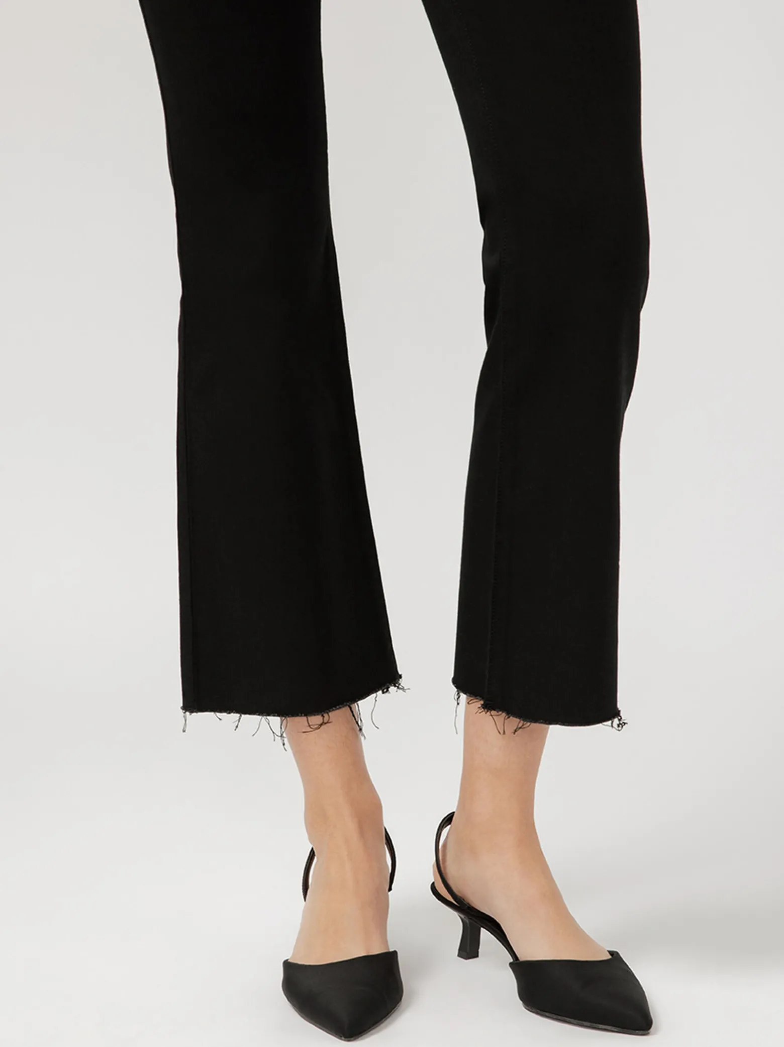Suki Mid Rise Kick Flare Luxe Stretch Jeans