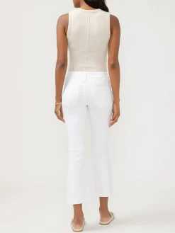 Suki Mid Rise Kick Flare Luxe Stretch Jeans