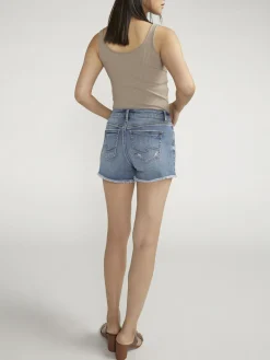 Suki Mid Rise Luxe Stretch Shorts