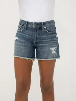 Suki Mid Rise Luxe Stretch Shorts