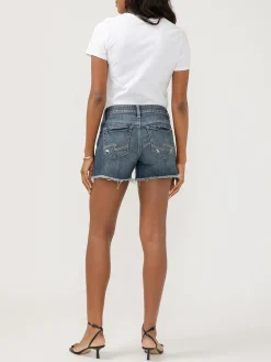 Suki Mid Rise Luxe Stretch Shorts