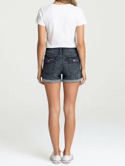 Suki Mid Rise Luxe Stretch Shorts