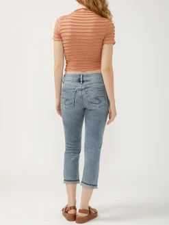 Suki Mid Rise Luxe Stretch Capri
