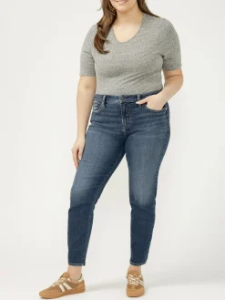 Suki Mid Rise Skinny Jeans Plus Size