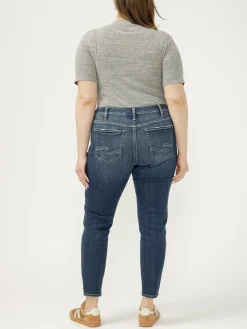 Suki Mid Rise Skinny Jeans Plus Size