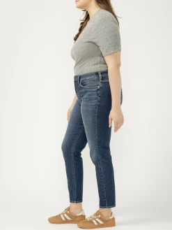 Suki Mid Rise Skinny Jeans Plus Size