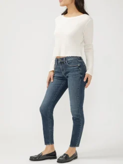 Suki Mid Rise Skinny Jeans