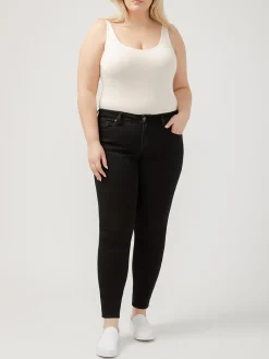 Suki Mid Rise Skinny Luxe Stretch Jeans