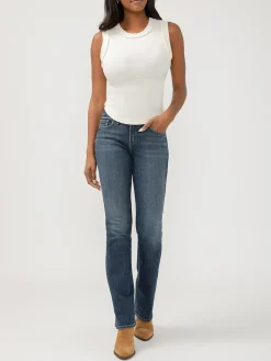 Suki Mid Rise Slim Bootcut Luxe Stretch Jeans