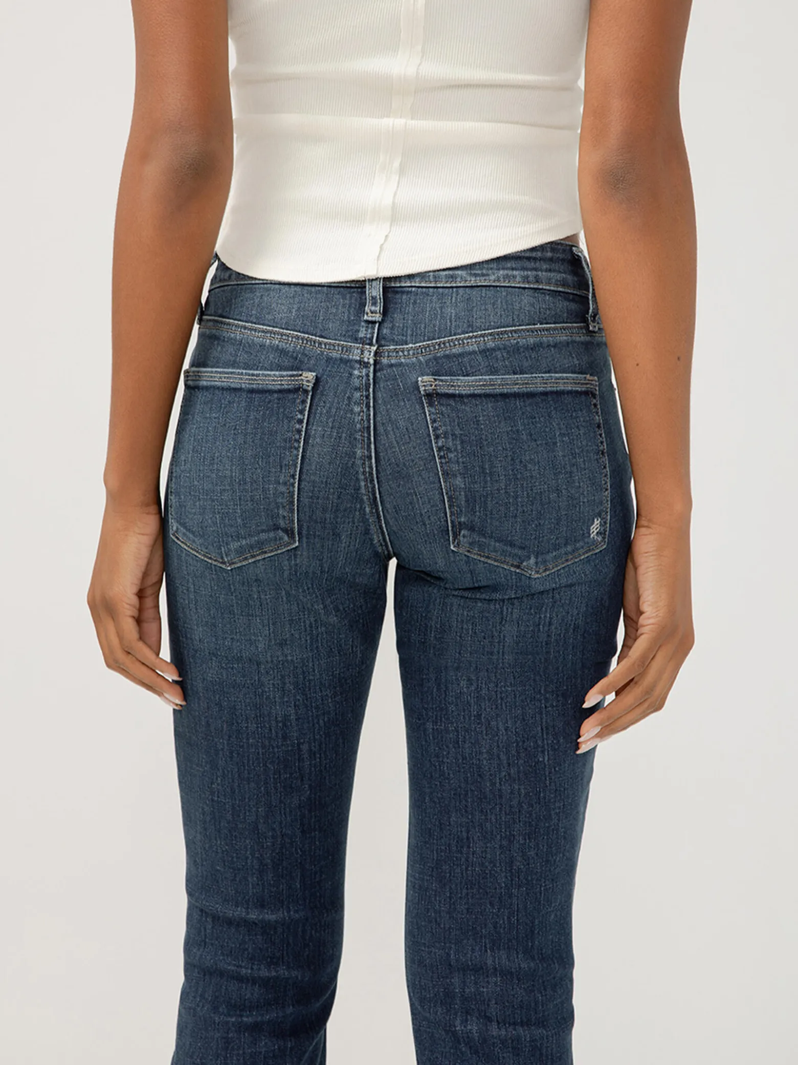 Suki Mid Rise Slim Bootcut Luxe Stretch Jeans