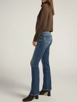 Suki Mid Rise Slim Bootcut Jeans
