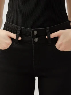 Suki Mid Rise Slim Bootcut Luxe Stretch Jeans
