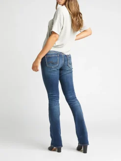 Suki Mid Rise Slim Bootcut Jeans