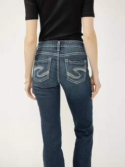 Suki Mid Rise Slim Bootcut Jeans