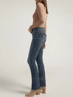 Suki Mid Rise Slim Bootcut Jeans