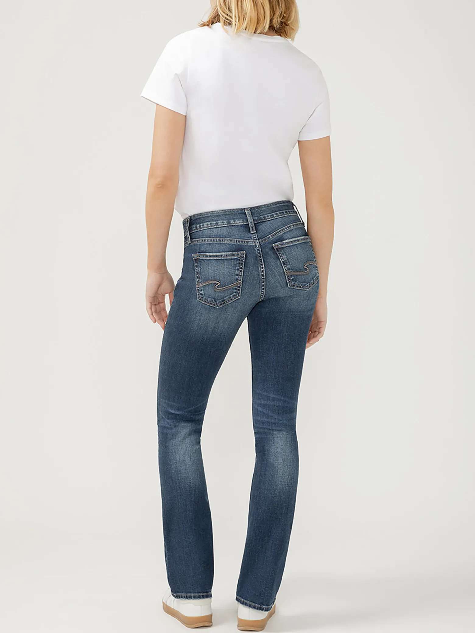 Suki Mid Rise Slim Bootcut Jeans