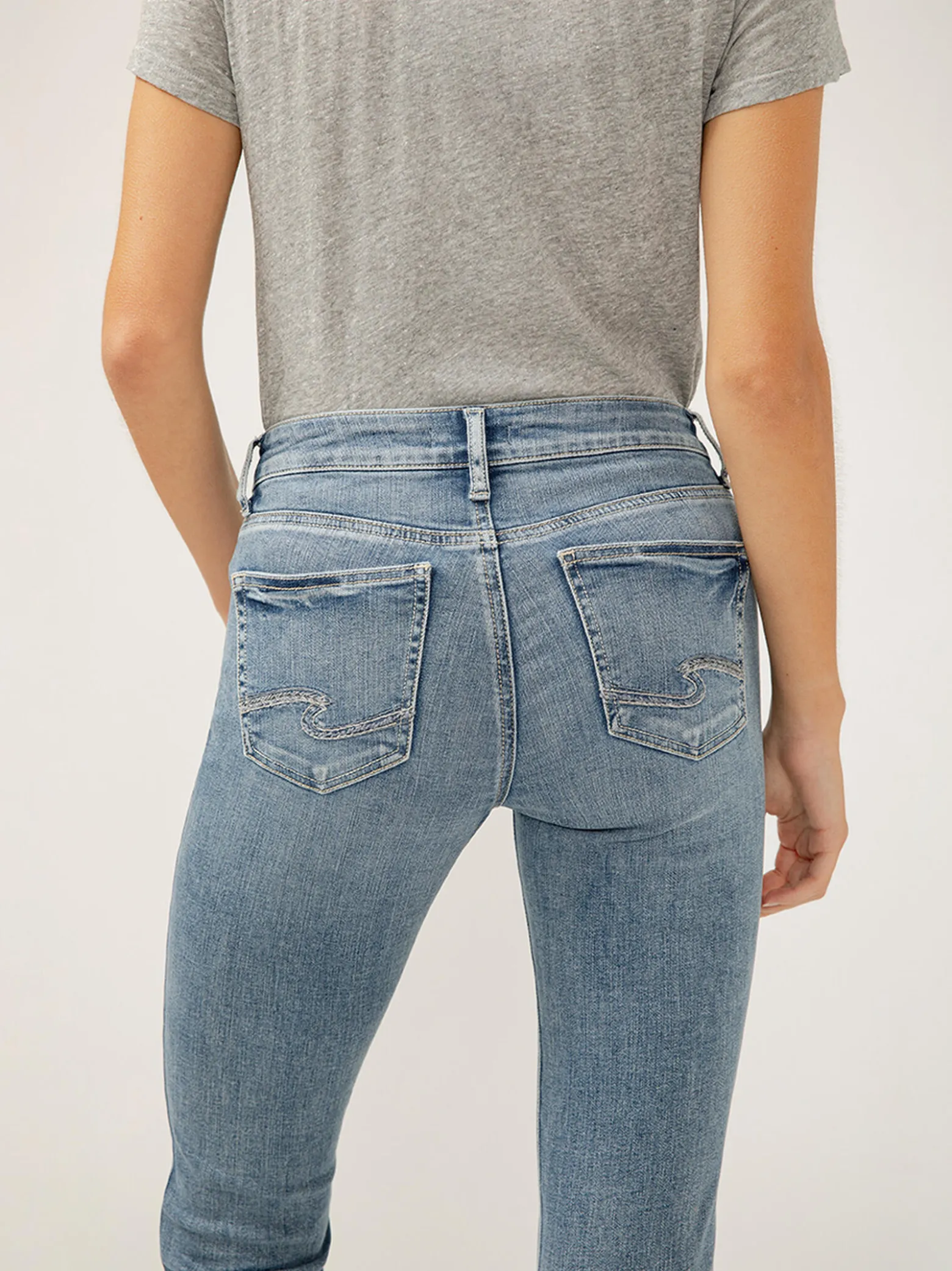Suki Mid Rise Slim Bootcut Jeans