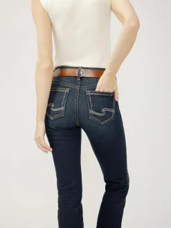 Suki Mid Rise Straight Leg Frontier Strong Jeans