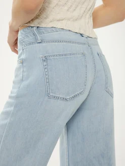 Suki Mid Rise Wide Leg Jeans