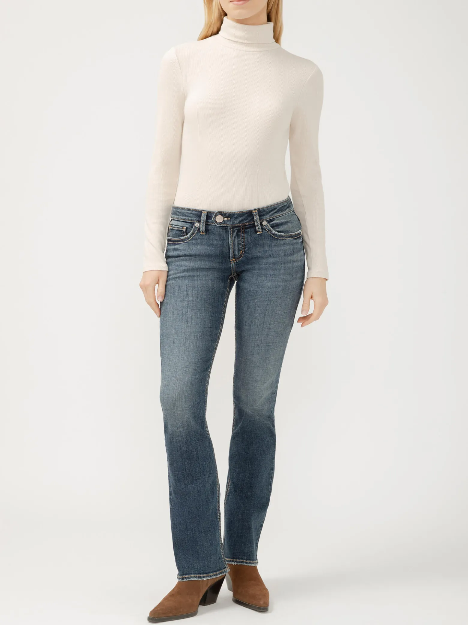 Tuesday Low Rise Slim Bootcut Jeans