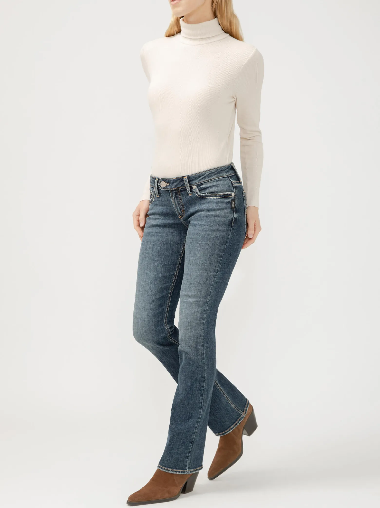 Tuesday Low Rise Slim Bootcut Jeans